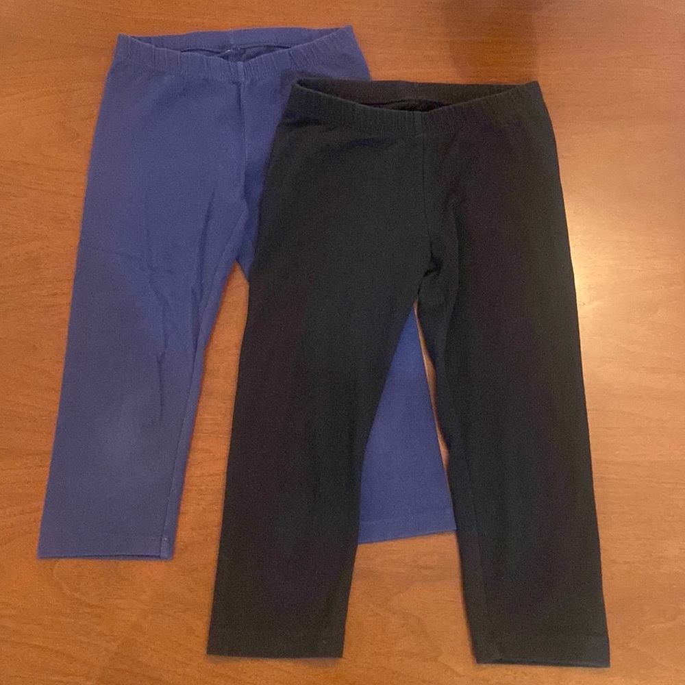 Kids Cat & Jack Capri Leggings Two Pair Bundle